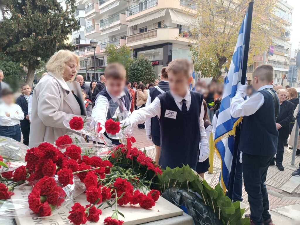 Δήμος Κορδελιού – Ευόσμου: Τίμησε τους αγωνιστές του Πολυτεχνείου