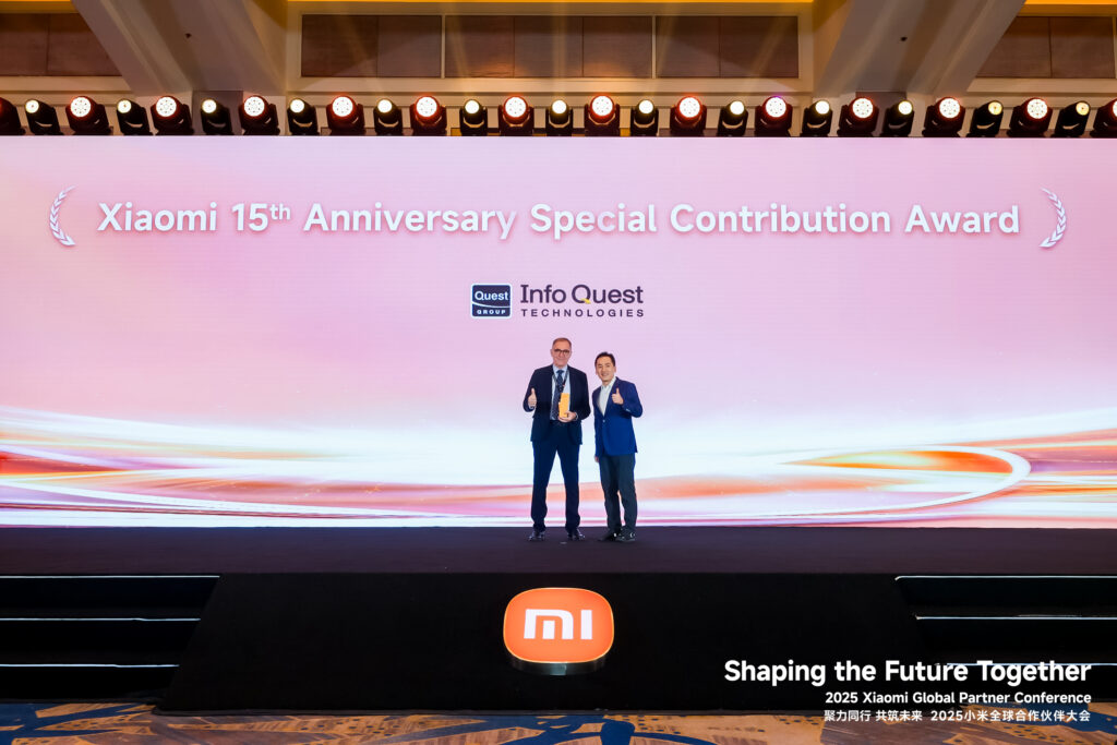 Η Xiaomi βραβεύει την Info Quest Technologies με το “Special Contribution Award”