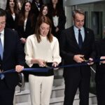 Μητσοτάκης, Μέτσολα και Τζιτζικώστας εγκαινίασαν το Europa Experience