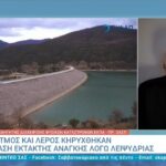 Λειψυδρία στην Αττική: Ο Ευθύμιος Λέκκας προειδοποιεί – «Οι υπόγειοι υδροφορείς σώζουν την πόλη – Η αφαλάτωση έχει σοβαρές παρενέργειες