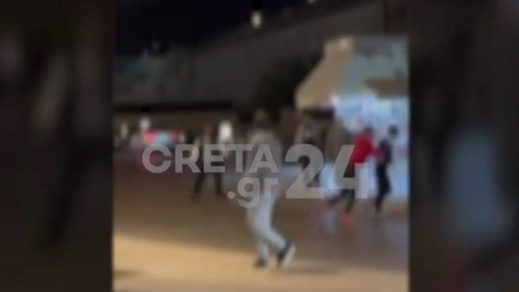 Κρήτη: Αιματηρή συμπλοκή μεταξύ νεαρών στο Ηράκλειο – Ένας τραυματίας [Βίντεο]