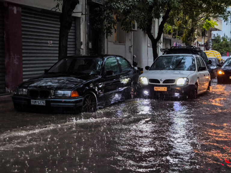 Κακοκαιρία: Πού καταγράφηκαν τα μεγαλύτερα ύψη βροχής