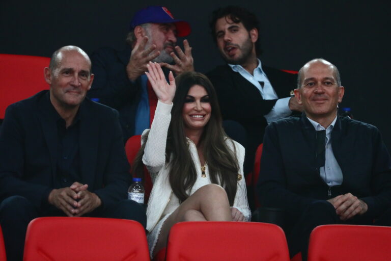 Στο ΣΕΦ για τον αγώνα του Ολυμπιακού με τη Ζαλγκίρις η Κίμπερλι Γκιλφόιλ