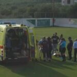 Κρήτη: Διαιτητής κατέρρευσε σε αγώνα ποδοσφαίρου [βίντεο]