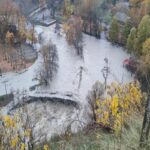 Καστόρια: Εικόνες καταστροφής στο Νεστόριο – Υπερχείλισε ο ποταμός Αλιάκμονας [Εικόνες]