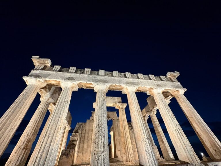 Αναβαθμίζεται ο Ναός της Αφαίας: Φωτισμός, πυροπροστασία και προσβασιμότητα