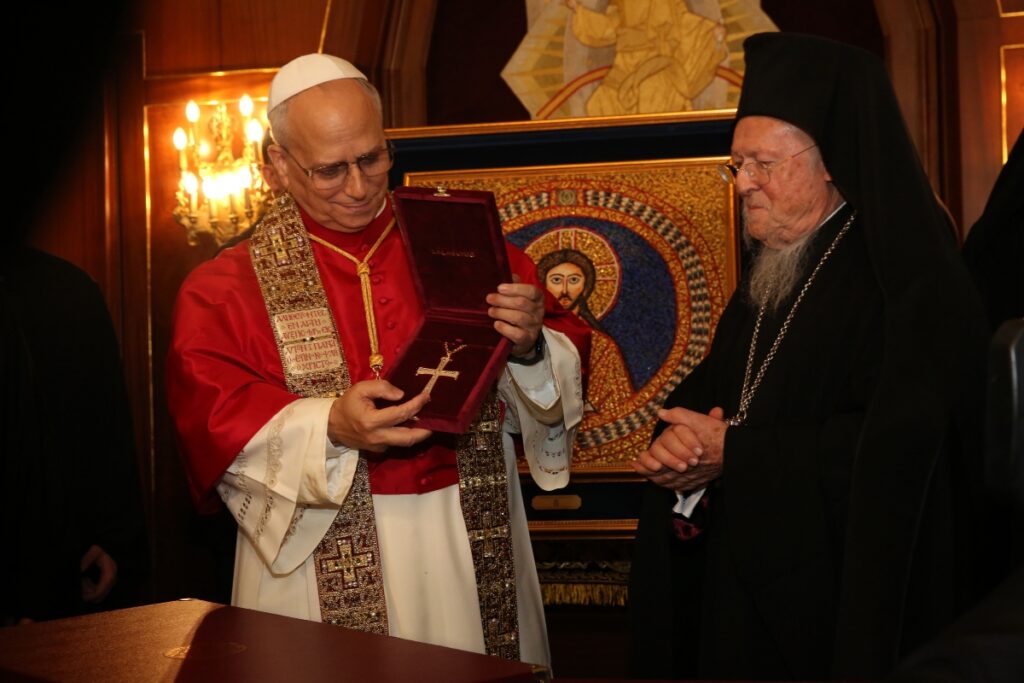 Πατριάρχης Βαρθολομαίος και Πάπας Λέων ΙΔ’: Σε ζωντανή μετάδοση από το Φανάρι η Θεία Λειτουργία για τον Άγιο Ανδρέα