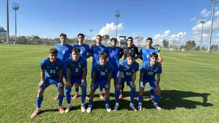 «Οδοστρωτήρας» η Εθνική Νέων: 8-0 το Λιχτενστάιν και πρόκριση στο Elite Round