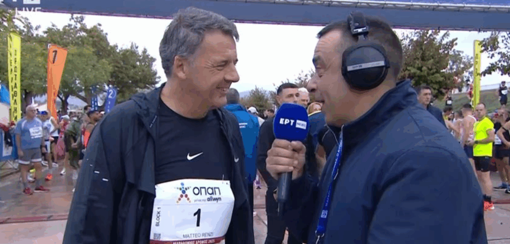 Ο Ματέο Ρέντσι στον 42ο Μαραθώνιο Αθήνας – «Η Ελλάδα είναι στην καρδιά των Ιταλών» [βίντεο]