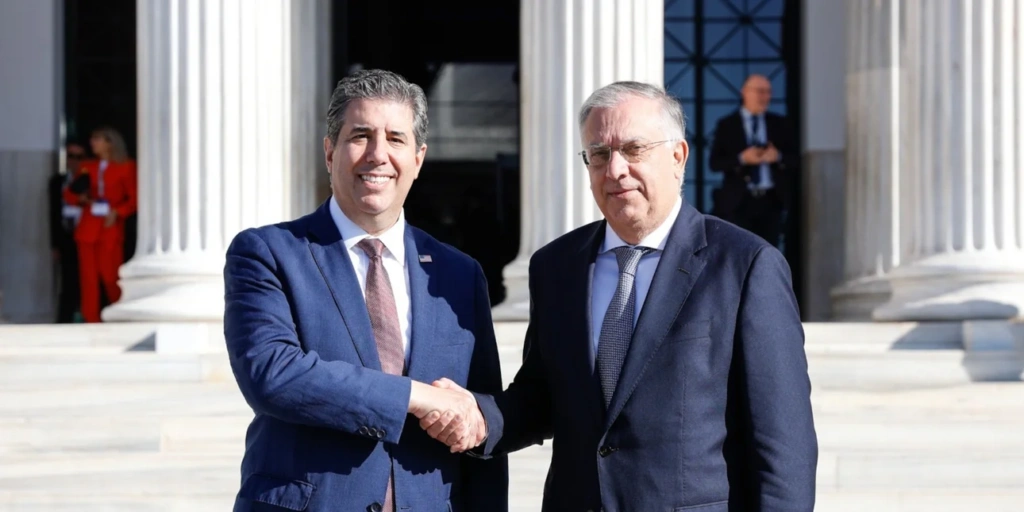 Συνάντηση Θεοδωρικάκου με τον αναπληρωτή ΥΠΕΞ των ΗΠΑ, Μάικλ Ρήγας – Τι συζήτησαν