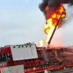 Τουρκικό δεξαμενόπλοιο δέχθηκε πυρά στην Οδησσό – Κίνδυνος έκρηξης 4.000 τόνων υγραερίου [βίντεο]