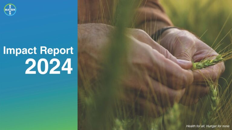 Impact Report 2024: Η Bayer Ελλάς υποστηρίζει με συνέπεια τη δέσμευσή της στη βιώσιμη ανάπτυξη