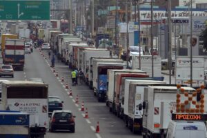 Φορτηγά - Απεργία