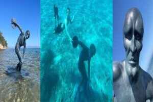 Γλυπτό στη Χαλκιδική