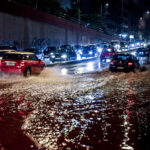 Κίνηση τώρα: Δρόμοι κλειστοί και μεγάλες καθυστερήσεις στον Κηφισό λόγω της κακοκαιρίας Byron – Πού αλλού εντοπίζονται προβλήματα