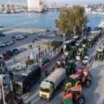 Αγρότες στο Λιμάνι του Βόλου