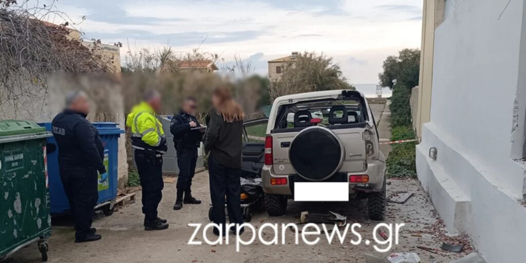 Θανατηφόρο τροχαίο στα Χανιά: Νεκρός οδηγός I.X – To αυτοκίνητο βρέθηκε σε στενό πέρασμα