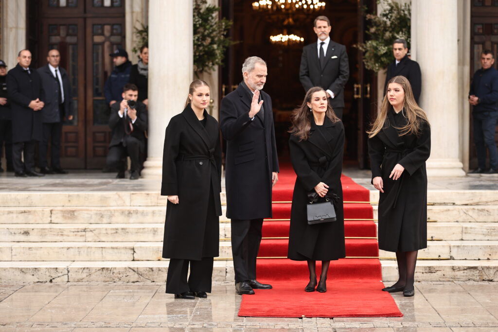 Βασιλιάς Φελίπε – βασίλισσα Λετίθια: Στην Ελλάδα για το τελευταίο αντίο στη θεία τους, πριγκίπισσα Ειρήνη