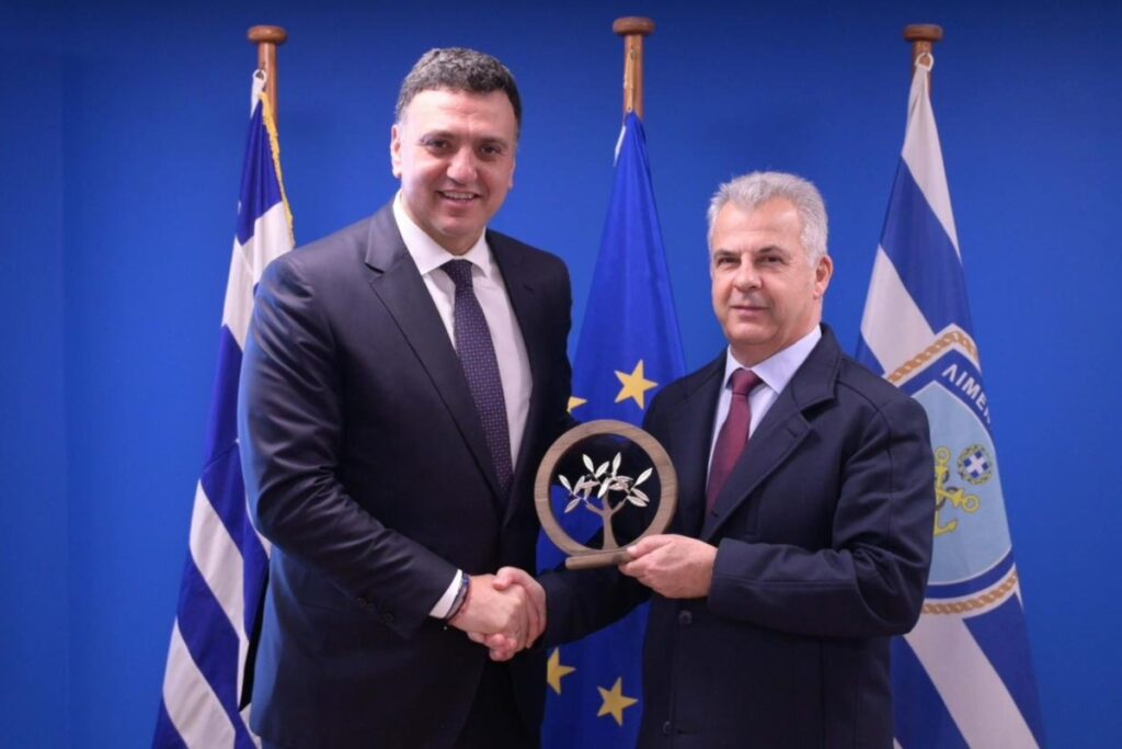 Συνάντηση Κικίλια με υπουργό Δικαιοσύνης της Κύπρου – «Ενισχύουμε την συνεργασία των δύο χωρών στη θαλάσσια ασφάλεια»