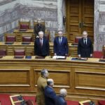 Δαβάκης στη συνεδρίαση της Βουλής για τα Ίμια: Στο Αιγαίο δεν υπάρχουν «γκρίζες ζώνες», παρά μόνο τα γαλανά νερά της πατρίδας