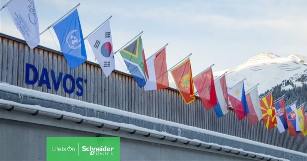 Η Schneider Electric προωθεί την ενεργειακή τεχνολογία στην ετήσια συνάντηση του World Economic Forum στο Davos