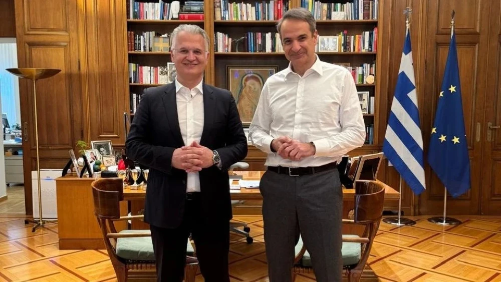 Συνάντηση Μητσοτάκη – Πτωχού για την αναπτυξιακή πορεία της Πελοποννήσου