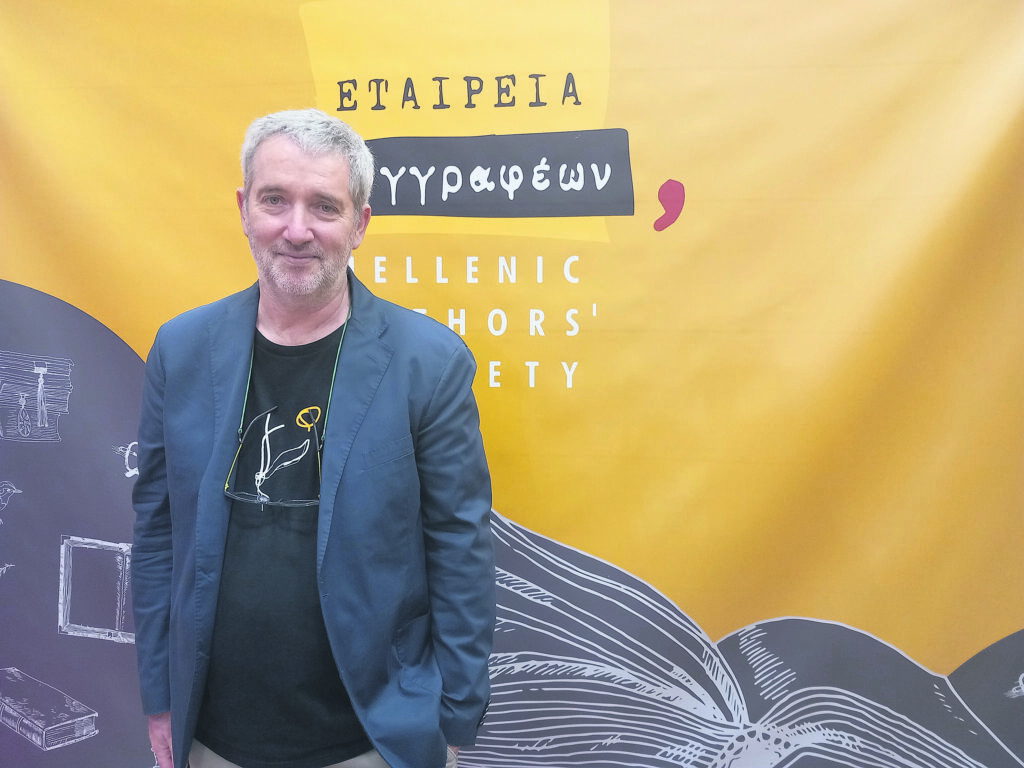 Κώστας Κατσουλάρης στον ΕΤ: Η λογοτεχνία ψάχνει άμυνα κατά της τεχνητής νοημοσύνης