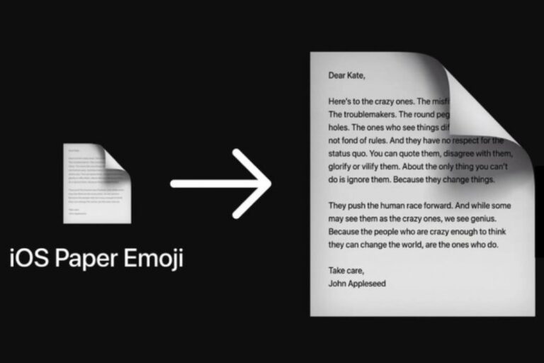 Apple: Αυτό είναι το μυστικό μήνυμα στο χάρτινο emoji – Δεν πάει ο νους σας