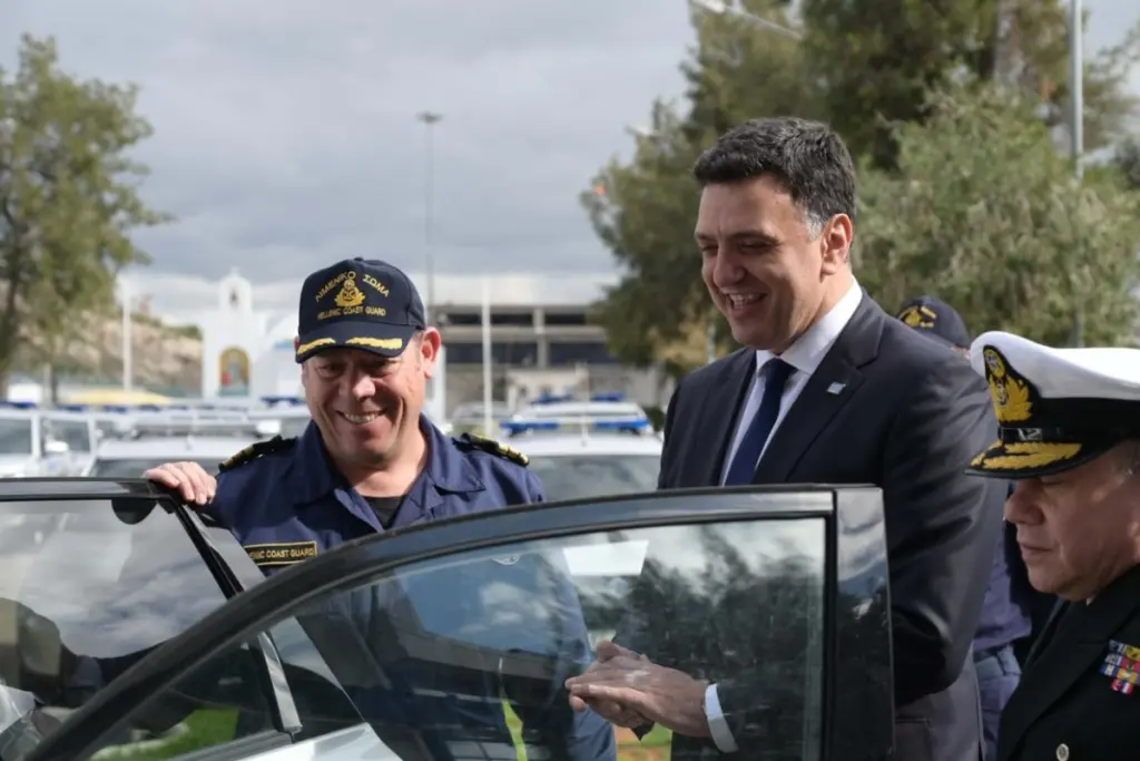 Κικίλιας στην παραλαβή 138  νέων οχημάτων του Λιμενικού: Συνεχίζουμε την ενίσχυση των μέσων για την ασφάλεια της πατρίδας μας