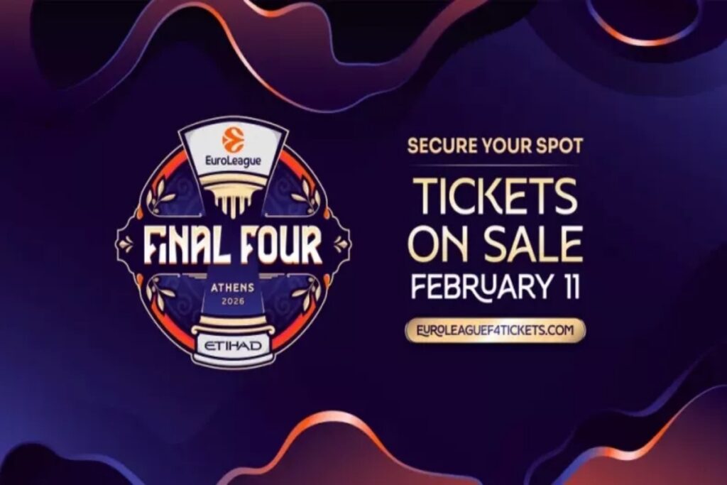 EuroLeague: Αυτή είναι η ημερομηνία διάθεσης των εισιτηρίων του Final Four της Αθήνας