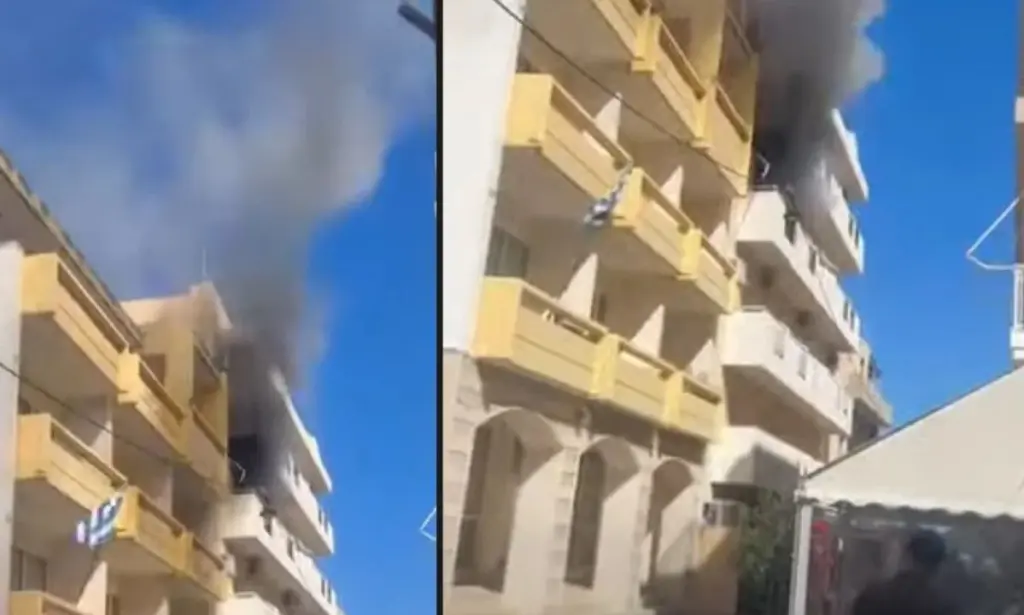 Συναγερμός στην Σητεία: Φωτιά σε υπό κατασκευή ξενοδοχείο