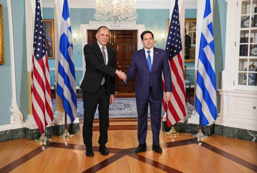 Συνάντηση Γεραπετρίτη – Ρούμπιο: Στο επίκεντρο ευρωατλαντικές σχέσεις και περιφερειακές εξελίξεις – «Η Ελλάδα στο προσκήνιο των διεθνών εξελίξεων»