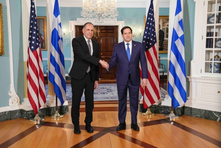 Συνάντηση Γεραπετρίτη – Ρούμπιο: Στο επίκεντρο ευρωατλαντικές σχέσεις και περιφερειακές εξελίξεις – «Η Ελλάδα στο προσκήνιο των διεθνών εξελίξεων»