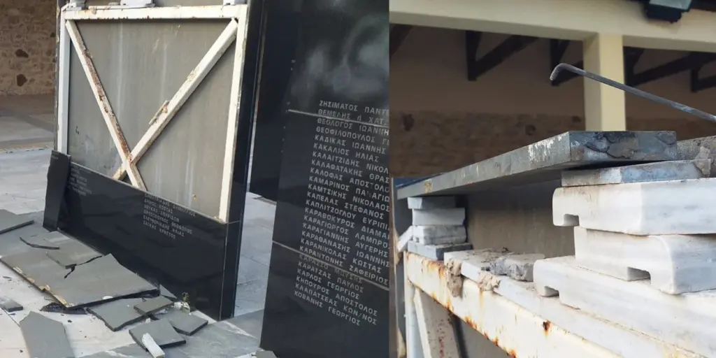 Βεβήλωσαν το μνημείο των 200 εκτελεσθέντων της Καισαριανής