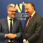 Επίσκεψη του Πρέσβη της Ισπανίας κ. Jorge Domecq στον Οργανισμό Λιμένος Πατρών Α.Ε.