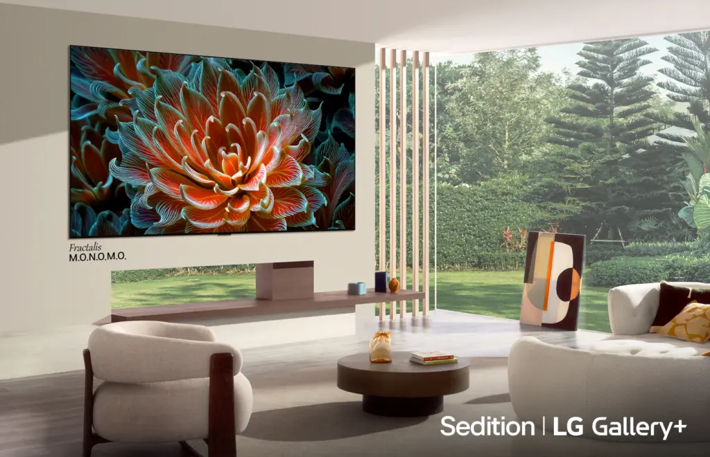 Το LG Gallery+ παρουσιάζει ψηφιακά έργα τέχνης από τη Sedition, συμπεριλαμβανομένων επιλεγμένων αποκ