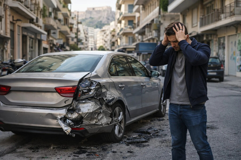 Με τράκαραν και έφυγαν: Τι πρέπει να κάνω;
