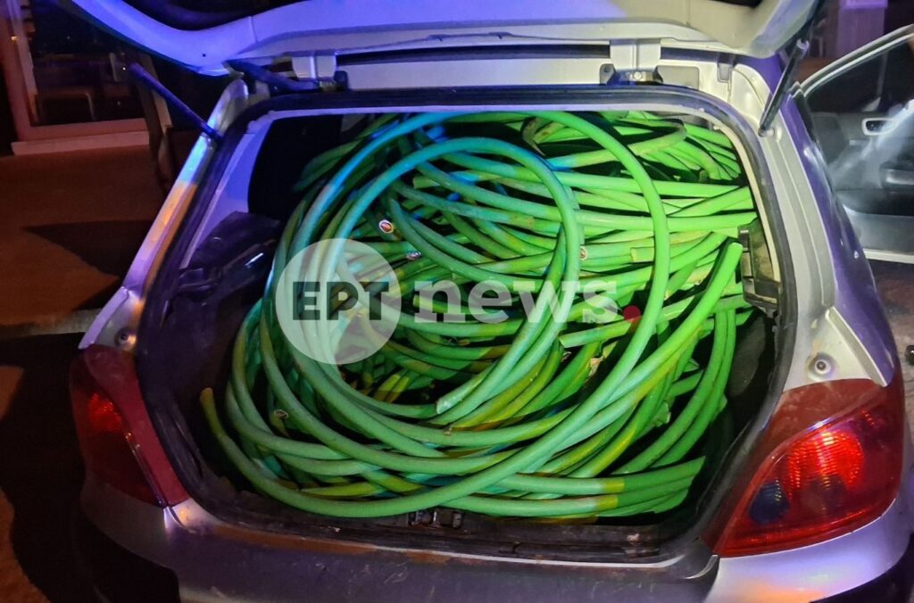 Καταδίωξη–θρίλερ στην Αττική Οδό: Συνελήφθησαν δύο άτομα με κλεμμένα καλώδια χαλκού