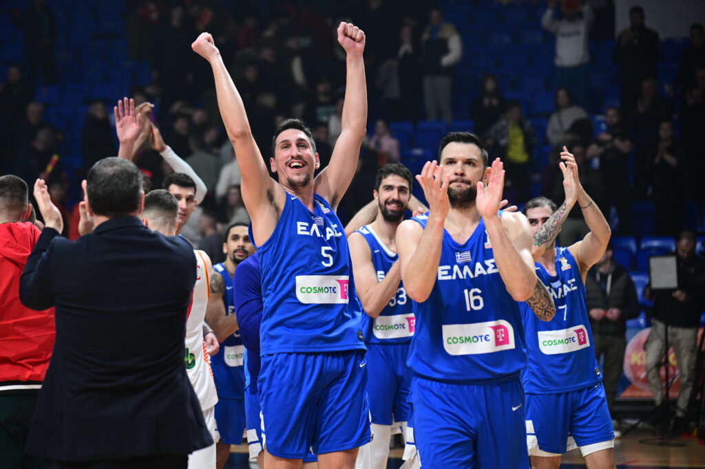 Μαυροβούνιο – Ελλάδα 65-79: «Μάγεψε» ο Τολιόπουλος – Επιστροφή της Εθνικής στην κορυφή