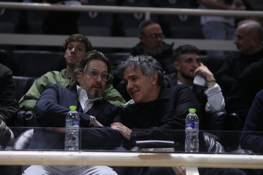 Τρινκιέρι και Μυστακίδης μαζί στο Παλατάκι: Έδωσαν το «παρών» στο ΠΑΟΚ–Περιστέρι Betsson [βίντεο]