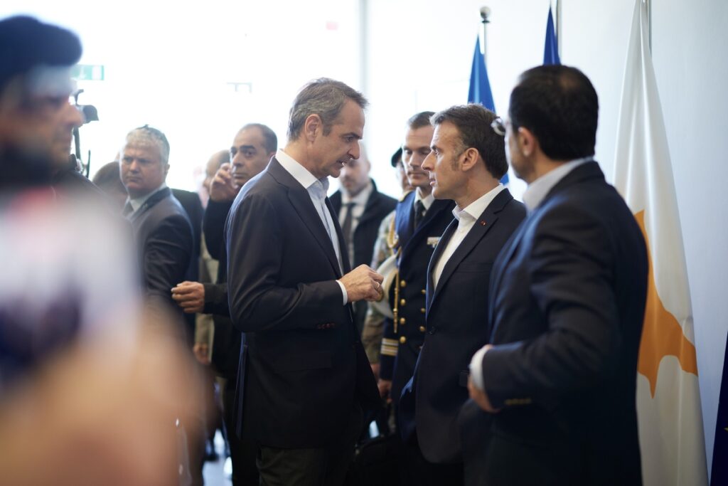 Κύπρος: Η ανάρτηση Μακρόν στα ελληνικά μετά την συνάντηση με Μητσοτάκη-Χριστοδουλίδη – Το μήνυμά του
