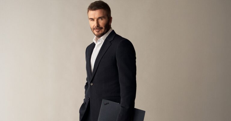 H Lenovo Ανακοινώνει Παγκόσμια Συνεργασία με τον David Beckham