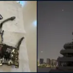 Μέση Aνατολή: Πλάνα από Έλληνες ναυτικούς από αναχαίτιση ιρανικών πυραύλων – Φωτογραφία από συντρίμμια πυραυλικών συστημάτων