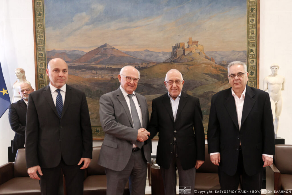 Συνάντηση του Προέδρου της Βουλής των Ελλήνων κ. Νικήτα Κακλαμάνη με τον Πρέσβη της Δημοκρατίας της Κούβας