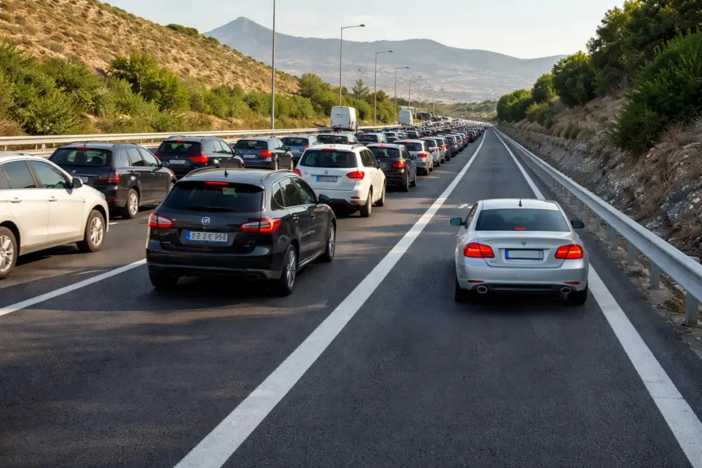 Λωρίδα Έκτακτης Ανάγκης (ΛΕΑ): Πότε επιτρέπεται να μπεις και τι θεωρείται παράνομη χρήση;