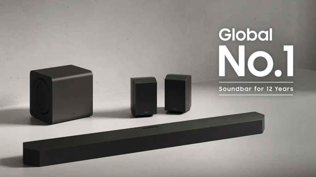 Η Samsung Electronics Νο.1 παγκοσμίως στις πωλήσεις Soundbar για 12η συνεχόμενη χρονιά
