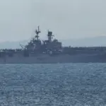 Ανοιχτά της Σιγκαπούρης πολεμικό πλοίο των ΗΠΑ που πιστεύεται ότι μεταφέρει πεζοναύτες στη Μέση Ανατολή