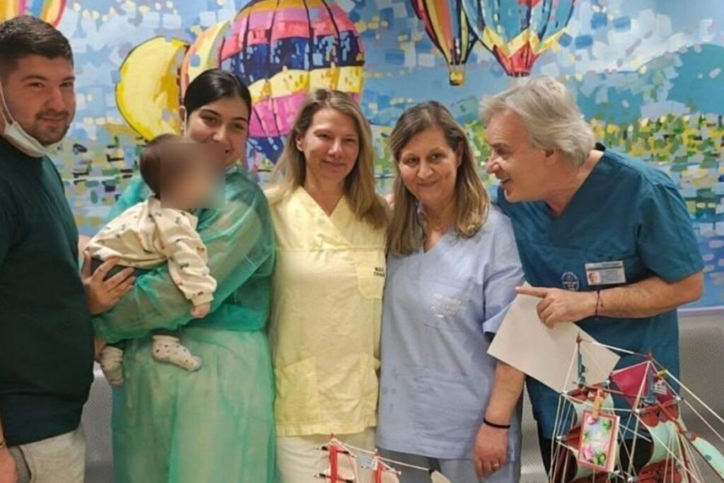 Βγήκε από τη ΜΕΘ το 5 μηνών βρέφος από τη Ζάκυνθο που είχε προσβληθεί από μηνιγγίτιδα