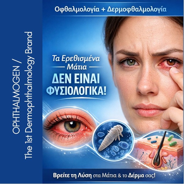 «Αν τα μάτια σου τσούζουν κάθε μέρα, κάτι πάει λάθος – και δεν στο έχει πει κανείς»
