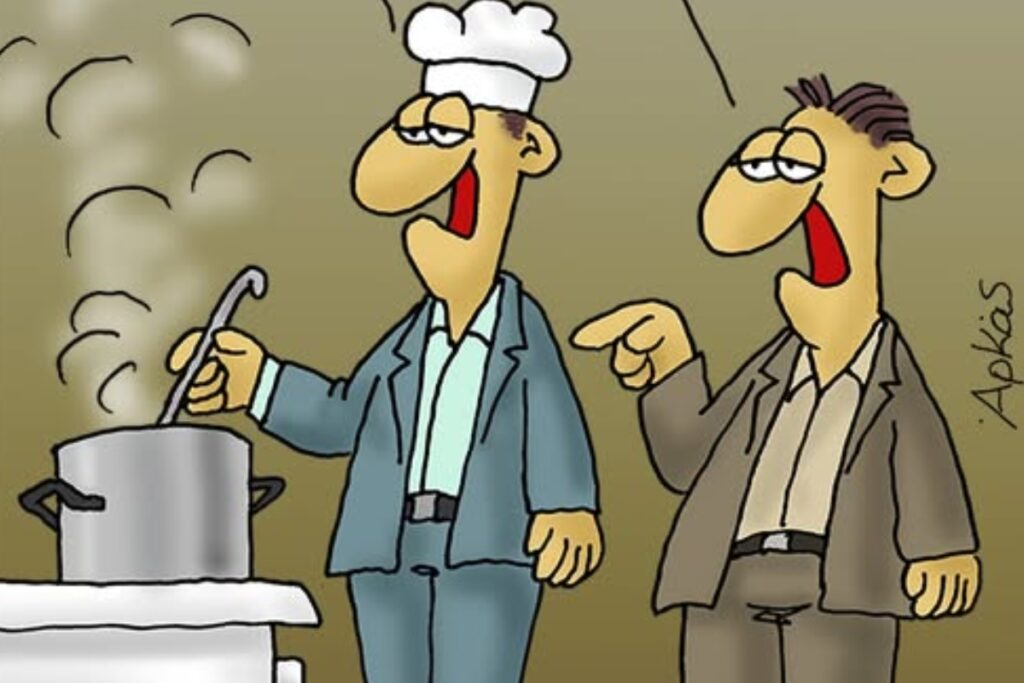 Αρκάς: Μια καλημέρα γεμάτη υπονοούμενα